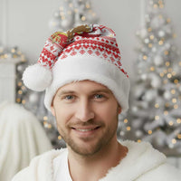 Monaco Christmas Santa Hat Joyeux Noel Coat Of Arms - Wonder Print Shop