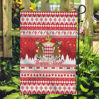 Monaco Christmas Garden Flag Joyeux Noel Coat Of Arms - Wonder Print Shop