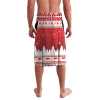 Monaco Christmas Lavalava Joyeux Noel Coat Of Arms - Wonder Print Shop