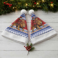 Armenia Christmas Santa Hat Santa Riding Lion - Wonder Print Shop