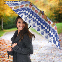 Armenia Christmas Umbrella Santa Riding Lion - Wonder Print Shop