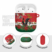 Portugal Christmas AirPods Case Rooster of Barcelos Christmas Lightning Art - Wonder Print Shop