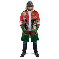 Portugal Christmas Cloak Rooster of Barcelos Christmas Lightning Art - Wonder Print Shop