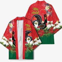 Portugal Christmas Kimono Rooster of Barcelos Christmas Lightning Art - Wonder Print Shop
