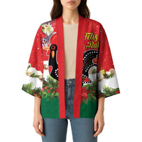 Portugal Christmas Kimono Rooster of Barcelos Christmas Lightning Art - Wonder Print Shop