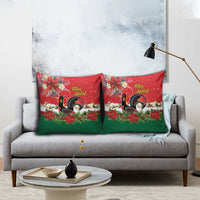 Portugal Christmas Pillow Cover Rooster of Barcelos Christmas Lightning Art - Wonder Print Shop