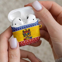 Moldova Christmas AirPods Case Coat Of Arms Craciun fericit - Wonder Print Shop