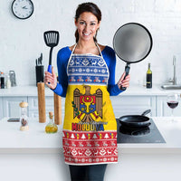 Moldova Christmas Apron Coat Of Arms Craciun fericit - Wonder Print Shop