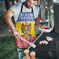 Moldova Christmas Apron Coat Of Arms Craciun fericit - Wonder Print Shop