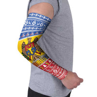 Moldova Christmas Arm Sleeves Coat Of Arms Craciun fericit - Wonder Print Shop