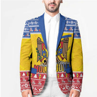 Moldova Christmas Blazer Coat Of Arms Craciun fericit - Wonder Print Shop