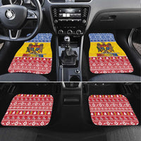 Moldova Christmas Car Mats Coat Of Arms Craciun fericit - Wonder Print Shop