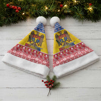 Moldova Christmas Santa Hat Coat Of Arms Craciun fericit - Wonder Print Shop