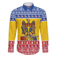 Moldova Christmas Family Matching Summer Maxi Dress and Hawaiian Shirt Coat Of Arms Craciun fericit - Wonder Print Shop