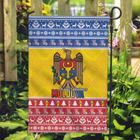 Moldova Christmas Garden Flag Coat Of Arms Craciun fericit - Wonder Print Shop