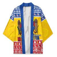 Moldova Christmas Kimono Coat Of Arms Craciun fericit - Wonder Print Shop