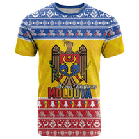 Moldova Christmas T Shirt Coat Of Arms Craciun fericit - Wonder Print Shop