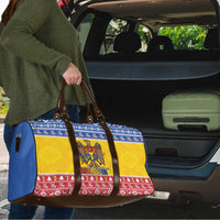 Moldova Christmas Travel Bag Coat Of Arms Craciun fericit - Wonder Print Shop