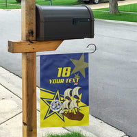 Curacao Football Pride Custom Garden Flag La Familia Azul Go Champions - Wonder Print Shop