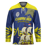 Curacao Football Pride Custom Hockey Jersey La Familia Azul Go Champions - Wonder Print Shop