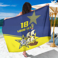 Curacao Football Pride Custom Sarong La Familia Azul Go Champions - Wonder Print Shop