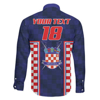 Custom Croatia Football Family Matching Summer Maxi Dress and Hawaiian Shirt Hrvatska Chessboard Heritage - Wonder Print Shop