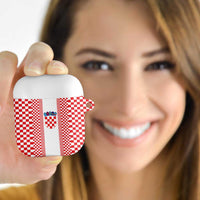 Croatia Football AirPods Case Vatreni Hrvatska Sporty Style - Wonder Print Shop