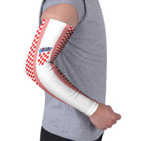 Custom Croatia Football Arm Sleeves Vatreni Hrvatska Sporty Style - Wonder Print Shop