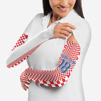 Custom Croatia Football Arm Sleeves Vatreni Hrvatska Sporty Style - Wonder Print Shop