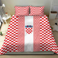 Croatia Football Bedding Set Vatreni Hrvatska Sporty Style - Wonder Print Shop