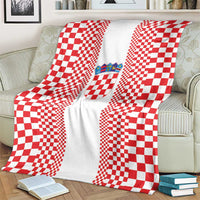 Croatia Football Blanket Vatreni Hrvatska Sporty Style - Wonder Print Shop