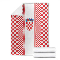 Croatia Football Blanket Vatreni Hrvatska Sporty Style - Wonder Print Shop