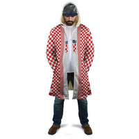Custom Croatia Football Cloak Vatreni Hrvatska Sporty Style - Wonder Print Shop