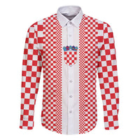 Custom Croatia Football Family Matching Summer Maxi Dress and Hawaiian Shirt Vatreni Hrvatska Sporty Style - Wonder Print Shop