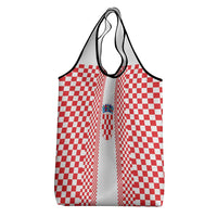 Croatia Football Grocery Bag Vatreni Hrvatska Sporty Style - Wonder Print Shop