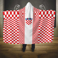 Croatia Football Hooded Blanket Vatreni Hrvatska Sporty Style - Wonder Print Shop