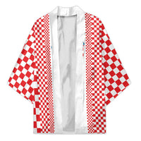 Custom Croatia Football Kimono Vatreni Hrvatska Sporty Style - Wonder Print Shop