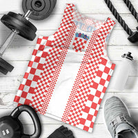Custom Croatia Football Men Tank Top Vatreni Hrvatska Sporty Style - Wonder Print Shop