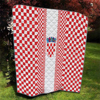Croatia Football Quilt Vatreni Hrvatska Sporty Style - Wonder Print Shop