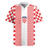 Custom Croatia Football Rugby Jersey Vatreni Hrvatska Sporty Style - Wonder Print Shop