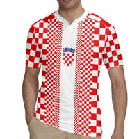 Custom Croatia Football Rugby Jersey Vatreni Hrvatska Sporty Style - Wonder Print Shop