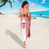 Croatia Football Sarong Vatreni Hrvatska Sporty Style - Wonder Print Shop