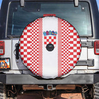 Croatia Football Spare Tire Cover Vatreni Hrvatska Sporty Style - Wonder Print Shop