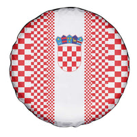 Croatia Football Spare Tire Cover Vatreni Hrvatska Sporty Style - Wonder Print Shop