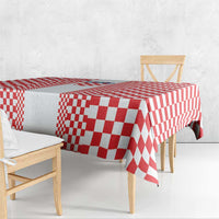 Croatia Football Tablecloth Vatreni Hrvatska Sporty Style - Wonder Print Shop