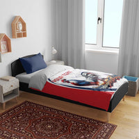 Personalized France Bedding Set French Rooster With Eiffel Tower - Wonder Print Shop