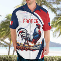 Personalized France Hawaiian Shirt French Rooster With Eiffel Tower - Wonder Print Shop