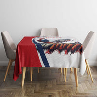 Personalized France Tablecloth French Rooster With Eiffel Tower - Wonder Print Shop