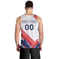 Custom French Football Men Tank Top France Rooster Mascot Come On Champions - Wonder Print Shop