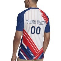 Custom French Football Rugby Jersey France Rooster Mascot Come On Champions - Wonder Print Shop